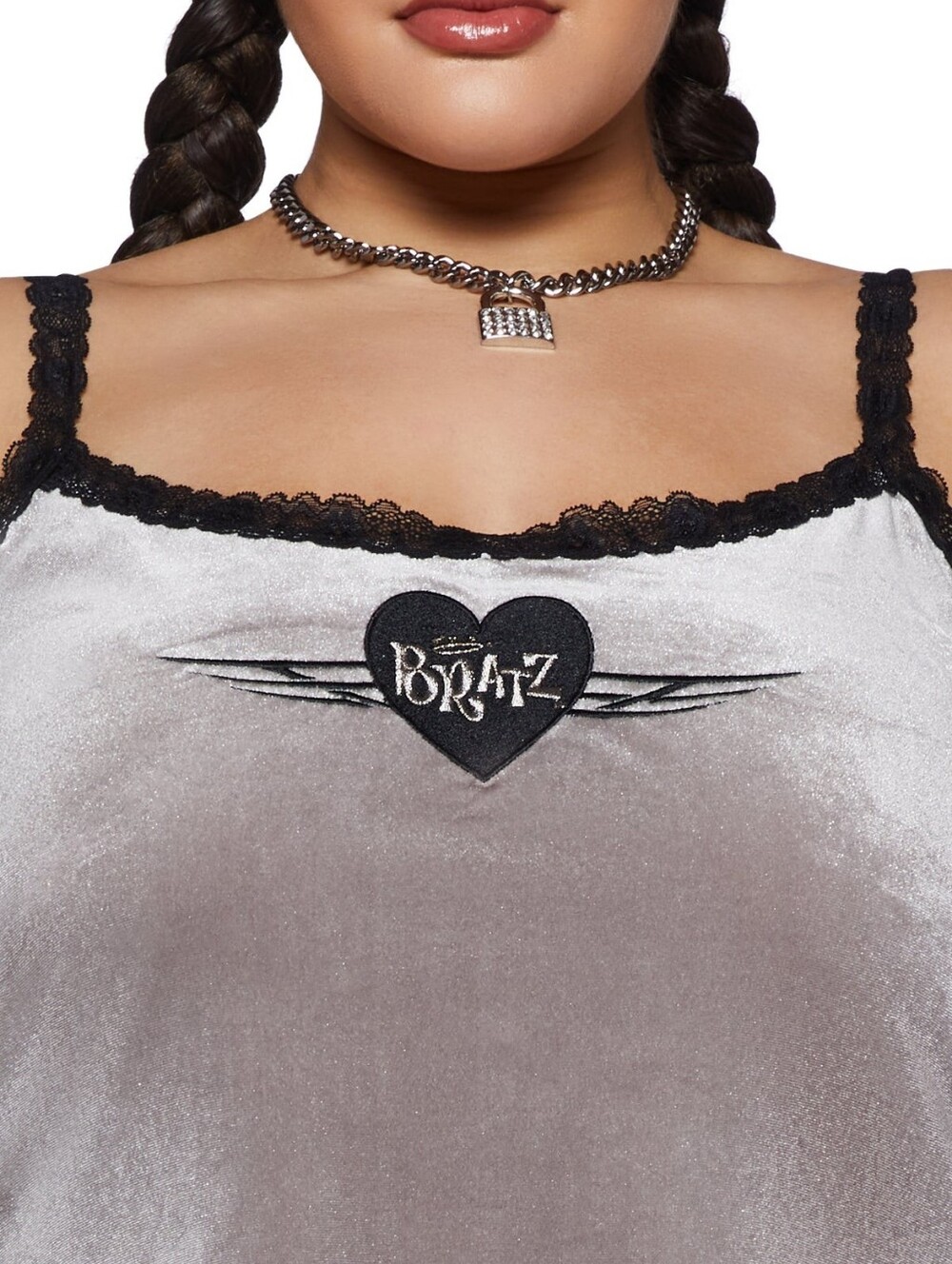 NWOT Bratz x Dolls Kill Velour Mini Dress - Picture 2 of 8